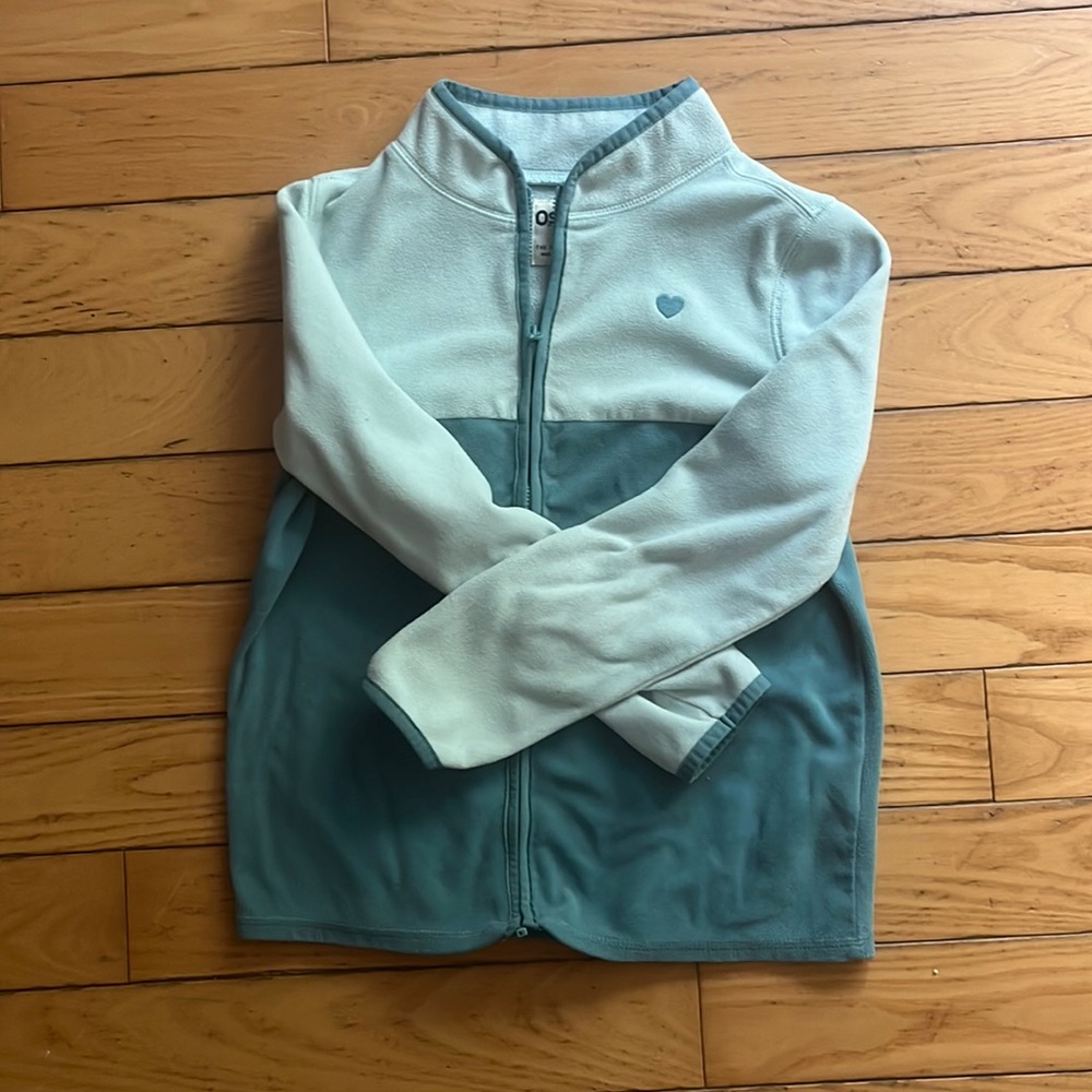 Blue heart sweater